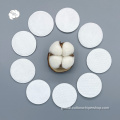 Round cosmetic makeup cotton pad